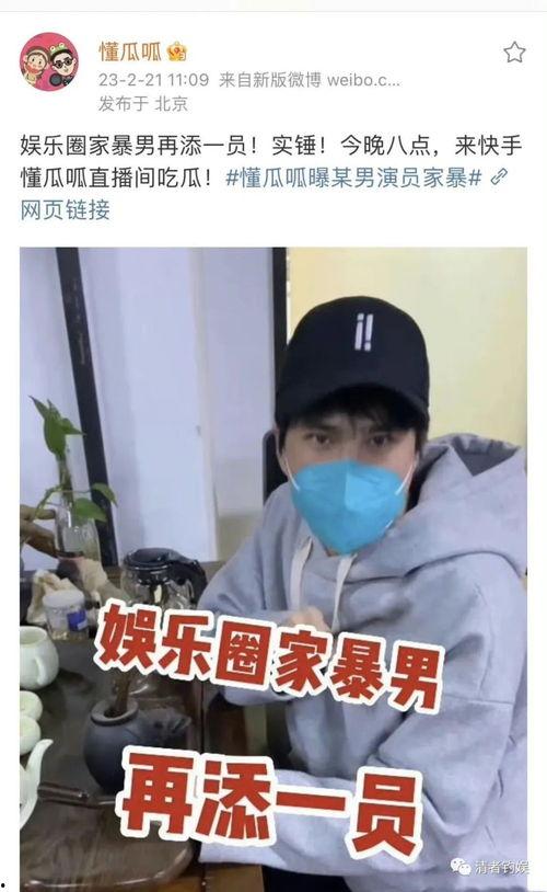 娱乐吃瓜酱家暴,真相与反思